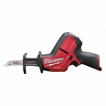 MILWAUKEE Cordless Recip Saw 3000 SPM 12VDC, 31MJ76