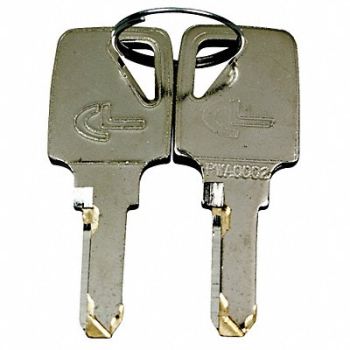 GRAINGER APPROVED Workstation Key PR, 31MJ97