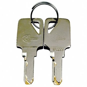 GRAINGER APPROVED Workstation Key PR, 31MK02