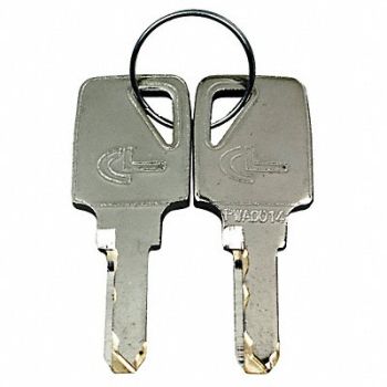 GRAINGER APPROVED Workstation Key PR, 31MK10