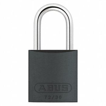 ABUS J5196 Lockout Padlock KD Black 2-17/32 H, 31NF24