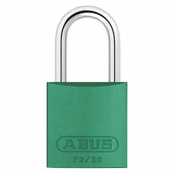 ABUS J5196 Lockout Padlock KD Green 2-17/32 H, 31NF27