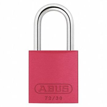 ABUS Lockout Padlock KA Red 2-17/32 H, 31NE93