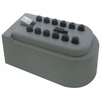 GRAINGER APPROVED Lock Box Wall Mount 5 Keys, 31NG40