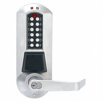 E-PLEX Electronic Lock Satin Chrome 20 Button, 31NG43