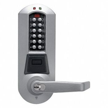 E-PLEX Electronic Lock Satin Chrome 20 Button, 31NG45