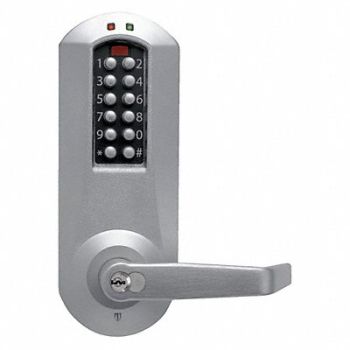 E-PLEX Electronic Lock Satin Chrome 12 Button, 31NG57