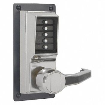 SIMPLEX Push Button Exit Trim Chrome Right, 31NG74