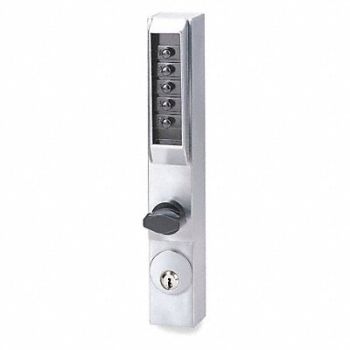 SIMPLEX Push Button Narrow Stile Exit Trim, 31NH02