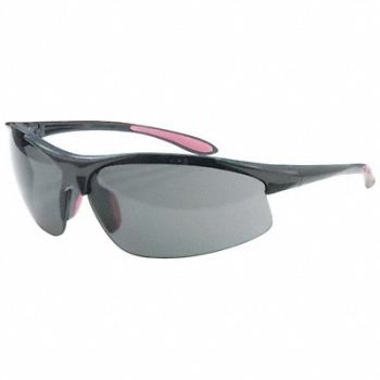 ERB SAFETY Safety Glasses Smoke, 31TU53