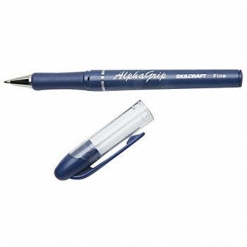 ABILITY ONE Ballpoint Pens Blue PK12, 31UD98