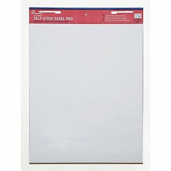 ABILITY ONE Easel Pad Self-Stick Wh 25 x 30 in PK2, 31UE03