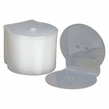 ABILITY ONE CD/DVD Jewel Case Clear PK25, 31UE73