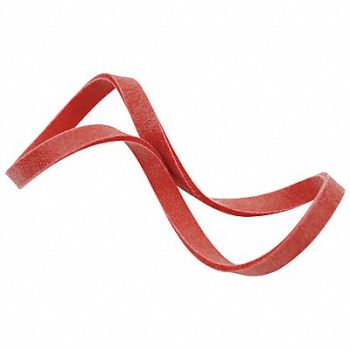 ABILITY ONE Rubber Band 7 in Red PK12, 31UE85