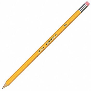 ABILITY ONE Woodcase Pencil #2 Yellow PK12, 31UF11