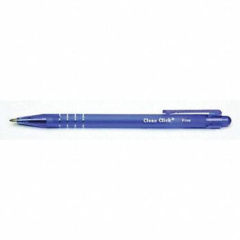 ABILITY ONE Ballpoint Pens 0.7mm Blue PK12, 31UF15