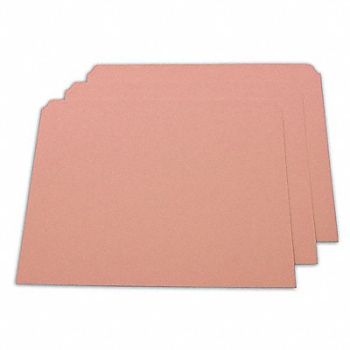 ABILITY ONE Folder Letter Straight Cut Pink PK100, 31UF38