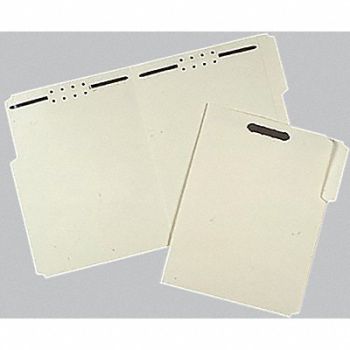 ABILITY ONE Folder Letter 1/3 Cut Manilla PK10, 31UF50