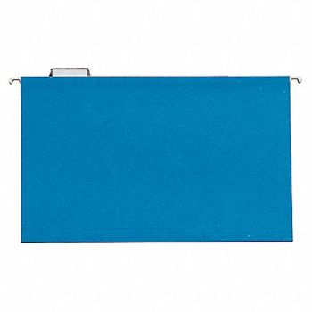 ABILITY ONE Hanging File Legal Folders Blue PK25, 31UF54