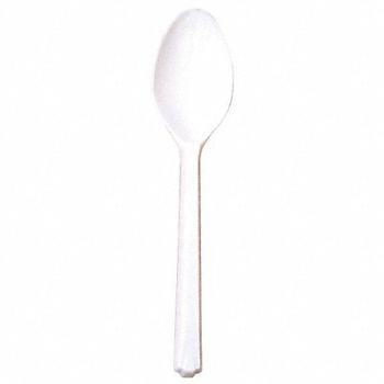 ABILITY ONE Disposable Spoon White Skilcraft PK1000, 31UF57