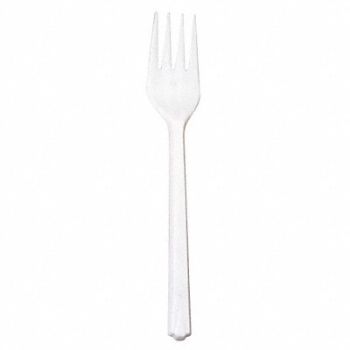 ABILITY ONE Fork White Skilcraft Med PK1000, 31UF60