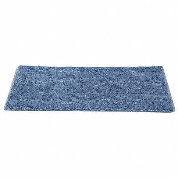 ABILITY ONE Mop Pad Blue Microfiber, 31UG13