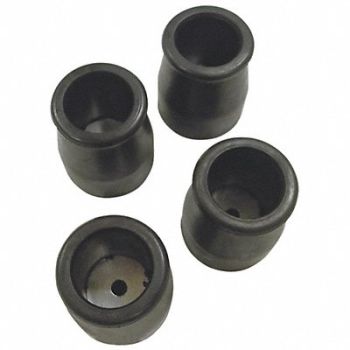 COTTERMAN Crutch Tips 1 in PK4, 31VF94