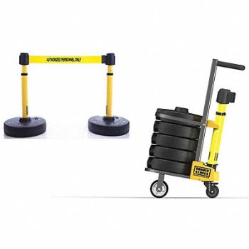 BANNER STAKES PLUS Barricade Yellow Auth Personnel, 31XF76