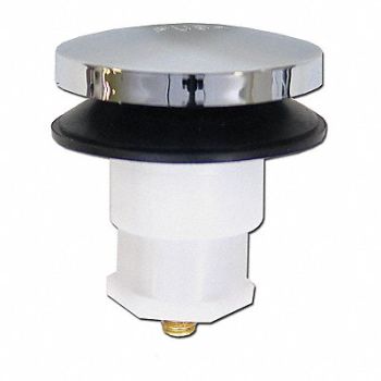 KISSLER Drain Stopper Plastic Chrome, 31XJ18