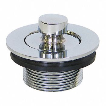 KISSLER Drain Stopper Brass Chrome, 31XJ20