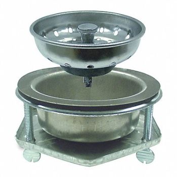 KISSLER SS Basket Strainer 3in, 31XJ23