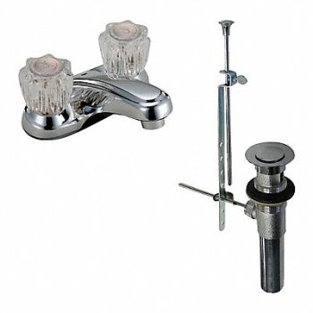 Low Arc Chrome Dominion Faucets 1.2gpm, 31XJ38