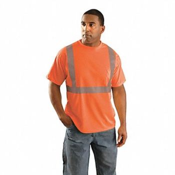 OCCUNOMIX H8428 T-Shirt Mens XL Orange, 31XK70