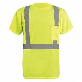 OCCUNOMIX H8429 T-Shirt Mens S Yellow, 31XK77
