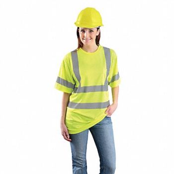 OCCUNOMIX T-Shirt Mens 2XL Yellow, 31XK87
