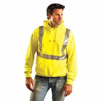OCCUNOMIX Sweatshirt Mens XL Yellow, 31XL02