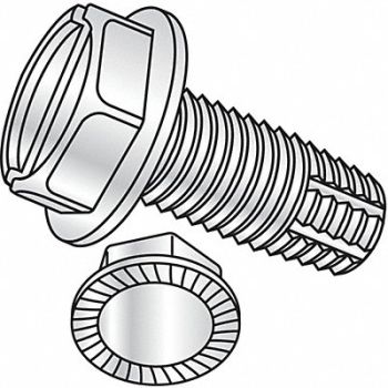 GRAINGER APPROVED Thread Cutting Screw 5/16 Hex 1 L PK100, 31XR56
