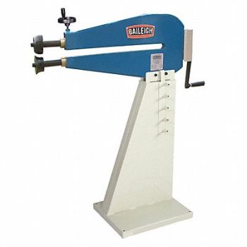 BAILEIGH INDUSTRIAL Bead Roller 24 Throat Depth Hand Crank, 31XU35