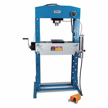 BAILEIGH INDUSTRIAL Hydraulic Press Air 50 tons/123 psi, 31XV13