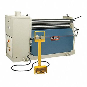 BAILEIGH INDUSTRIAL Plate Roller 3 Rollers 220V AC 25 A, 31XV45