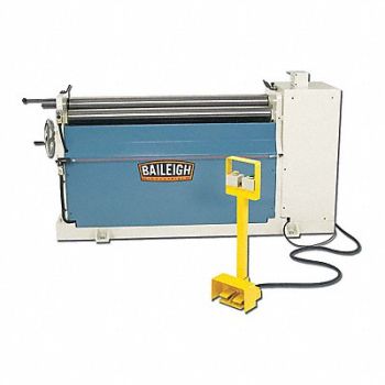 BAILEIGH INDUSTRIAL Plate Roller 3 Rollers 220V AC 25 A, 31XV44