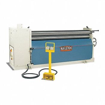 BAILEIGH INDUSTRIAL Plate Roller 3 Rollers 220V AC 25 A, 31XV48