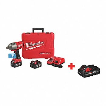MILWAUKEE Impact Wrench Cordless Compact 18VDC, 326UL5