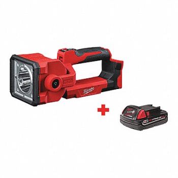 MILWAUKEE Cordless Job Site Light M18 Battery, 326UT3