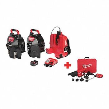 MILWAUKEE Drain Gun Kit Battery Included 18.0V, 326UU1