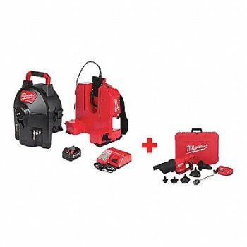 MILWAUKEE Drain Gun Kit Battery Included 18.0V, 326UU2