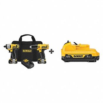 DEWALT Cordless Combination Kit 12.0V 2 Tools, 326ZL4