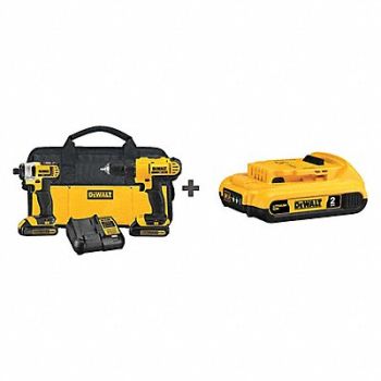 DEWALT Cordless Combination Kit 2 Tools 20V DC, 326ZL6