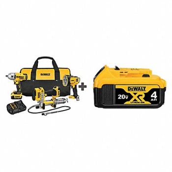 DEWALT Cordless Combination Kit 20.0V 3 Tools, 326ZL7