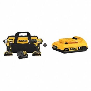 DEWALT Cordless Combination Kit 2 Tools 20V DC, 326ZM0